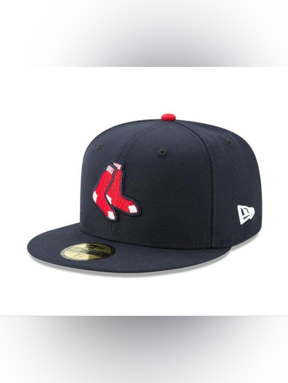 New Era Black Performance Cap- Boston Red Sox